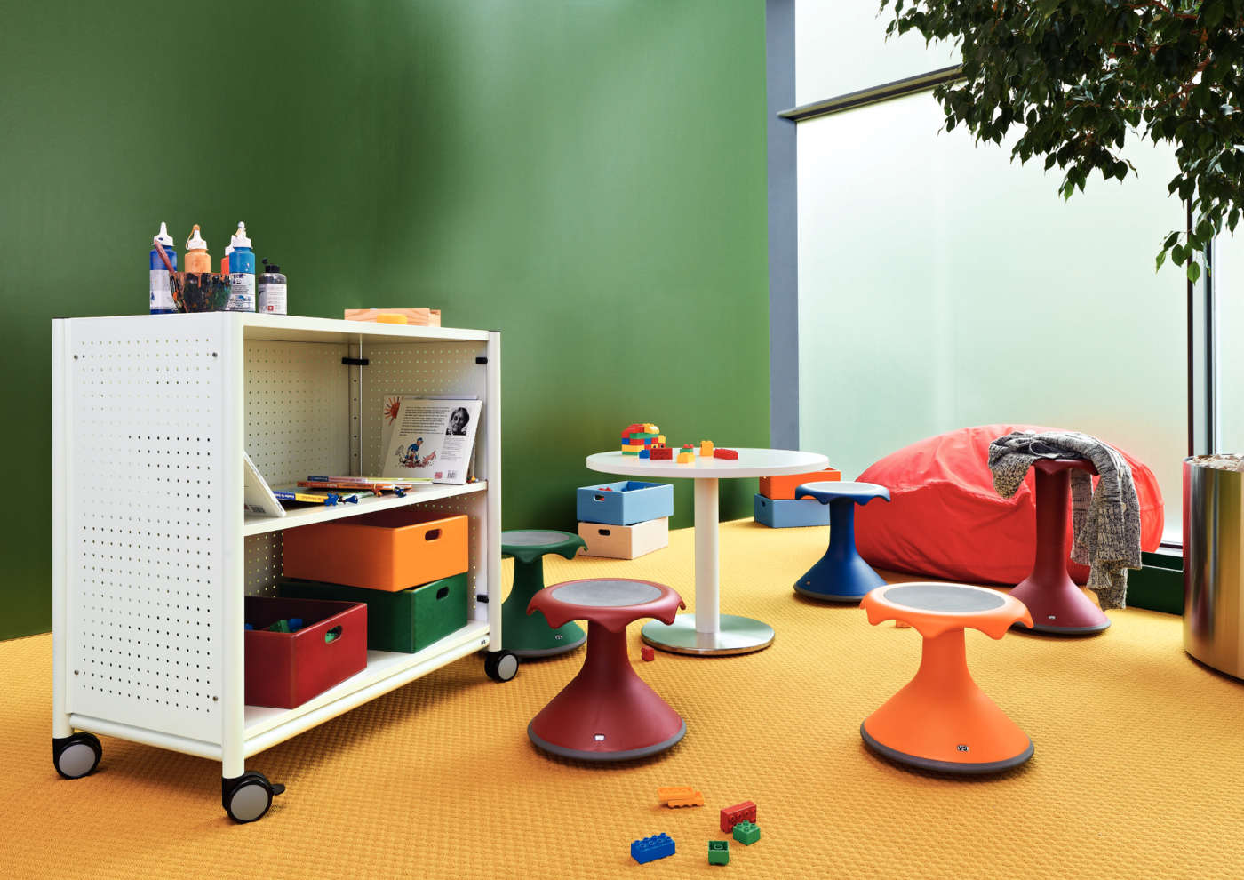 Furniture for childcare.
